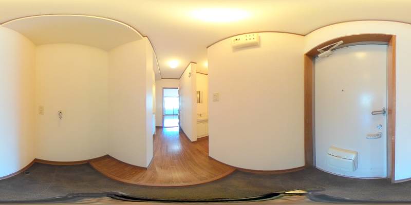 パノラマ画像玄関