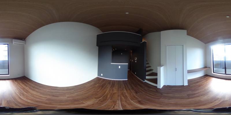 パノラマ画像リビング