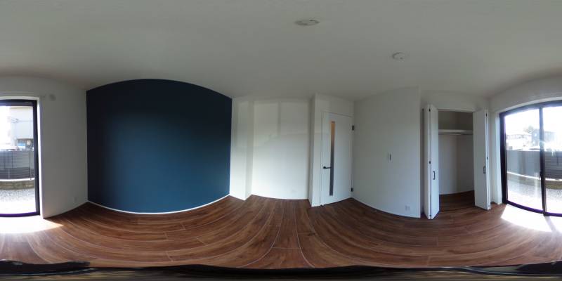 パノラマ画像洋室