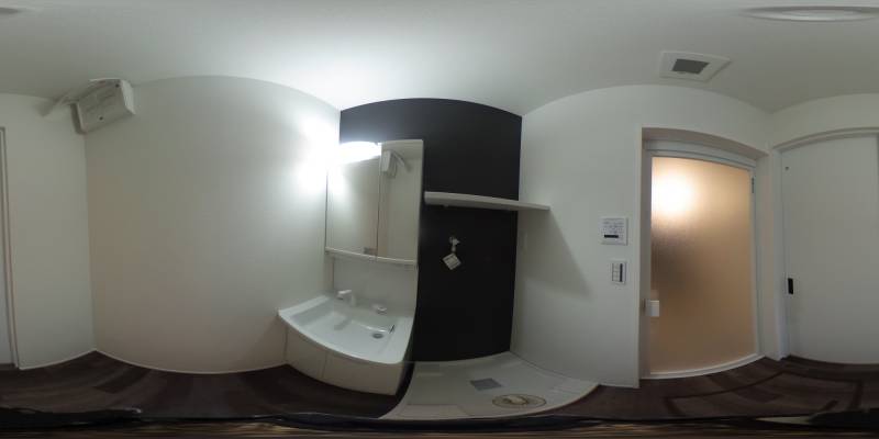 パノラマ画像洗面所
