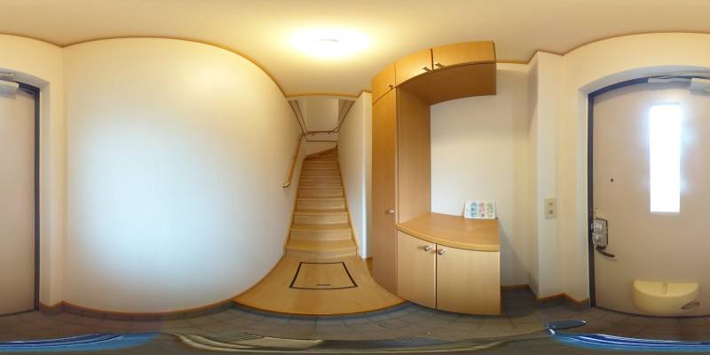 パノラマ画像玄関