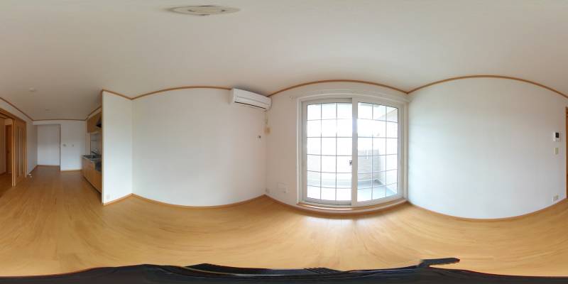 パノラマ画像リビング