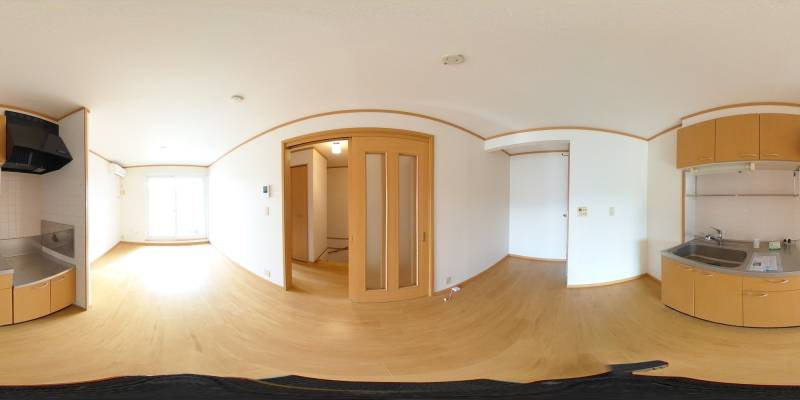 パノラマ画像キッチン