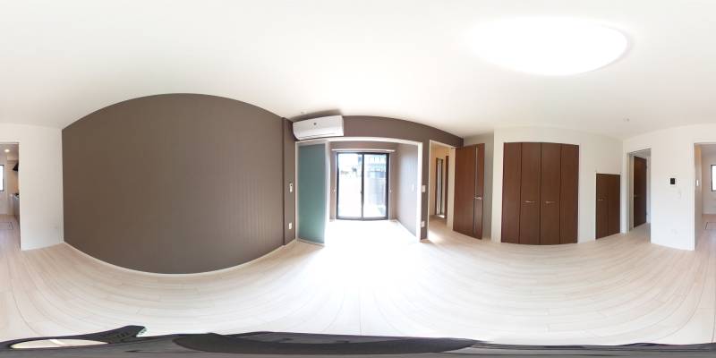 パノラマ画像洋室