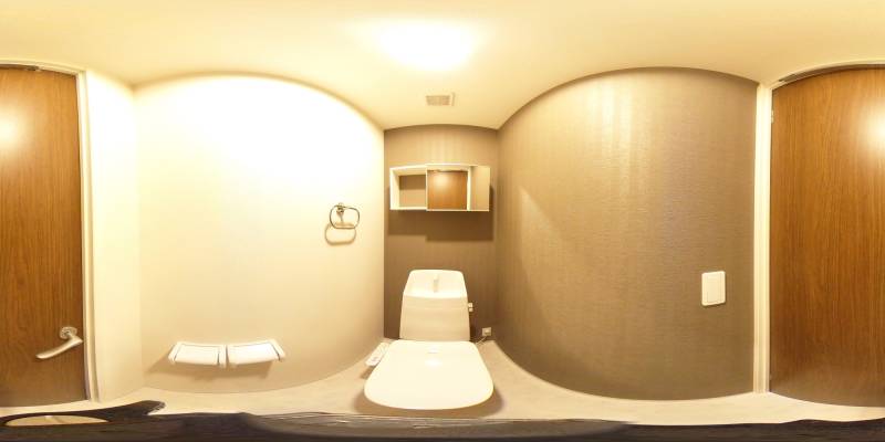 パノラマ画像トイレ
