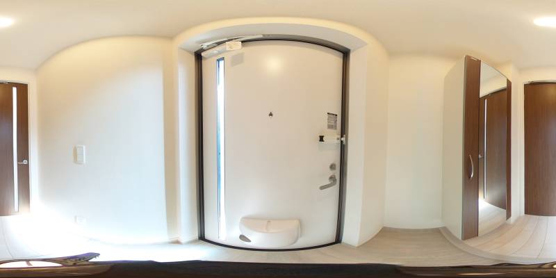 パノラマ画像玄関