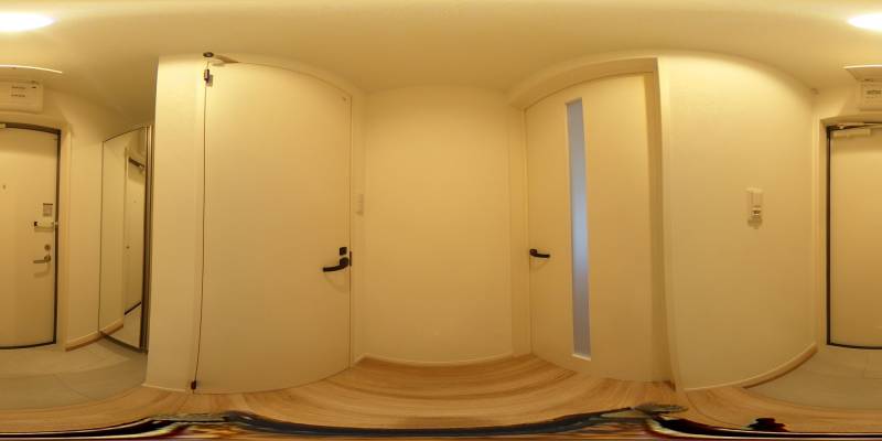 パノラマ画像玄関