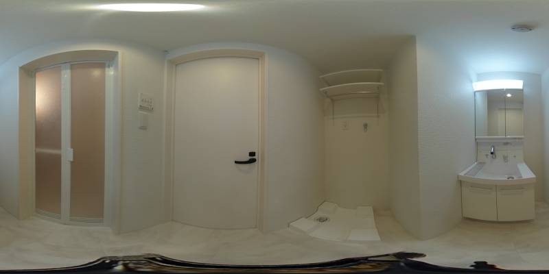 パノラマ画像洗面所