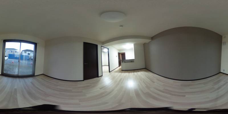 パノラマ画像リビング