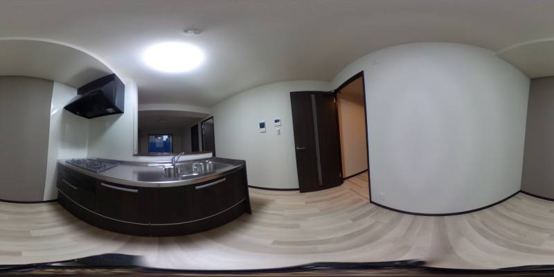 パノラマ画像キッチン