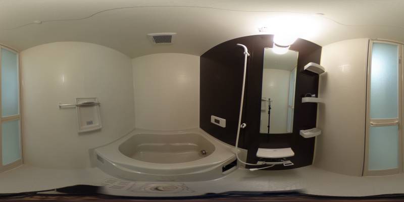 パノラマ画像バスルーム