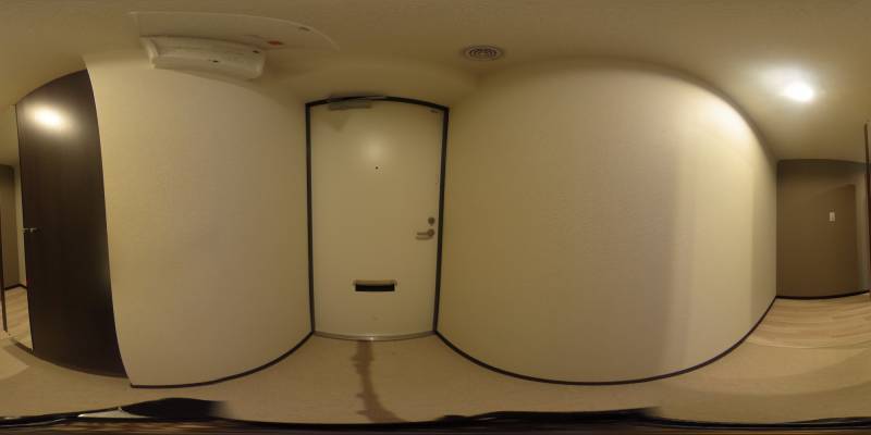 パノラマ画像玄関