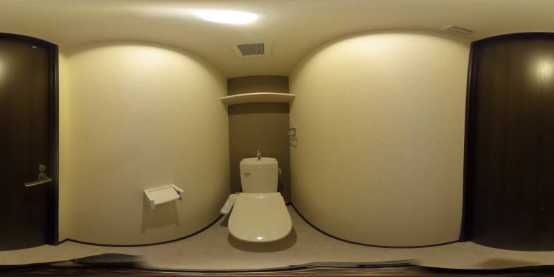 パノラマ画像トイレ