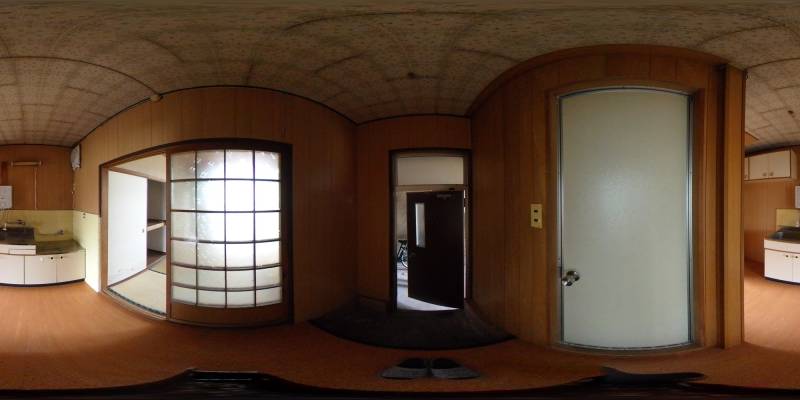 パノラマ画像玄関