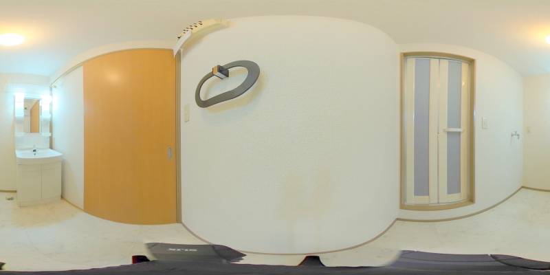 パノラマ画像洗面所