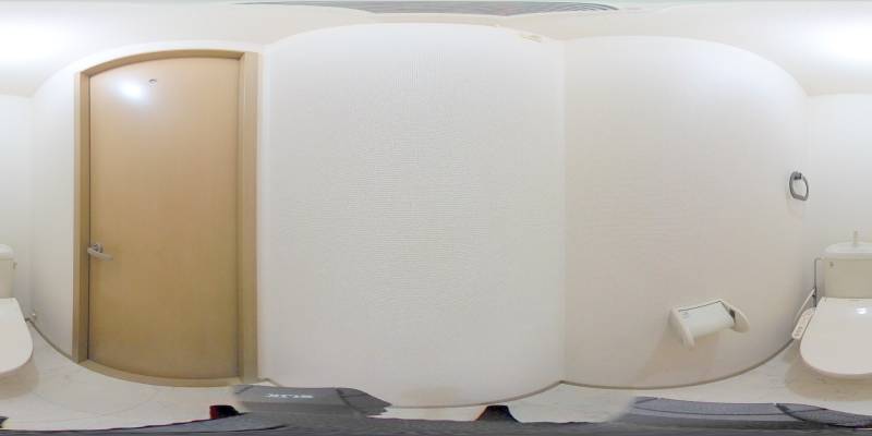 パノラマ画像トイレ