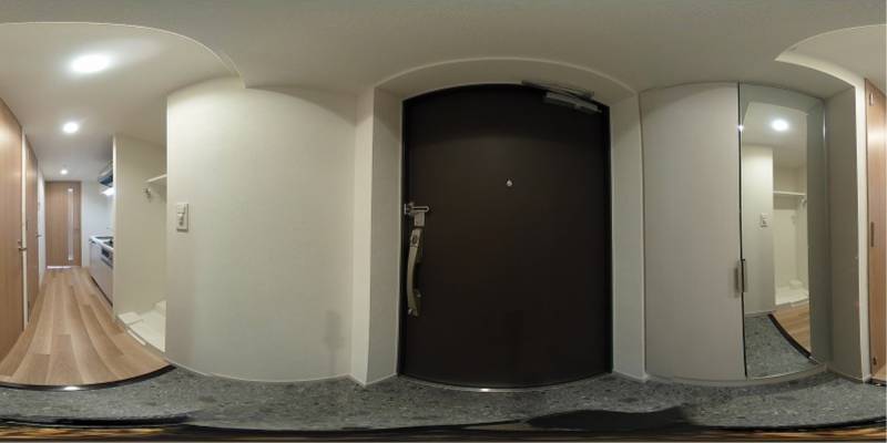 パノラマ画像玄関