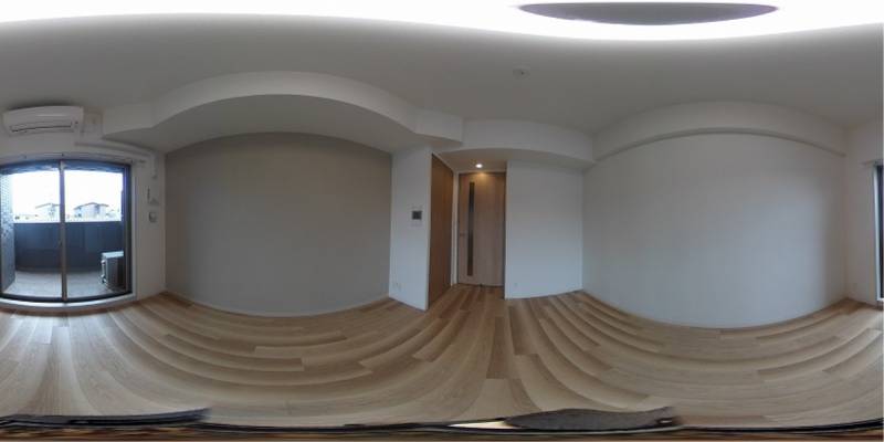 パノラマ画像洋室