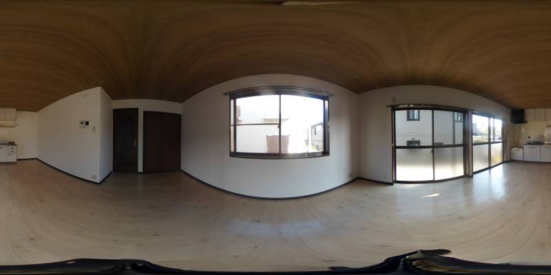 パノラマ画像リビング