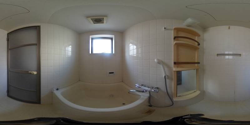 パノラマ画像バスルーム