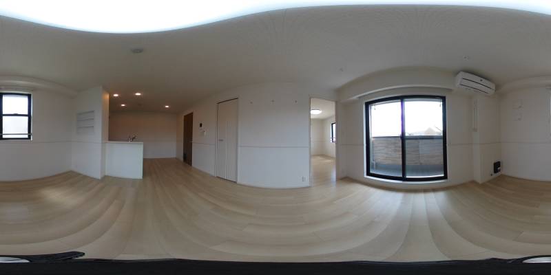 パノラマ画像リビング