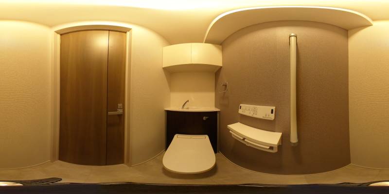 パノラマ画像トイレ