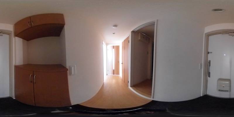 パノラマ画像玄関