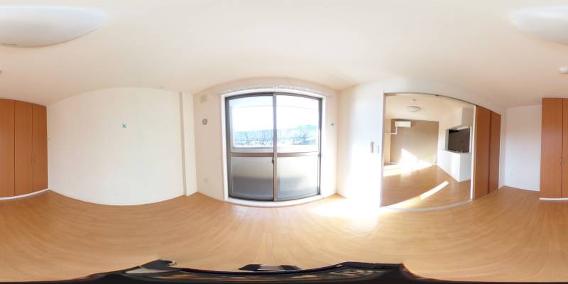 パノラマ画像洋室