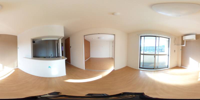 パノラマ画像リビング