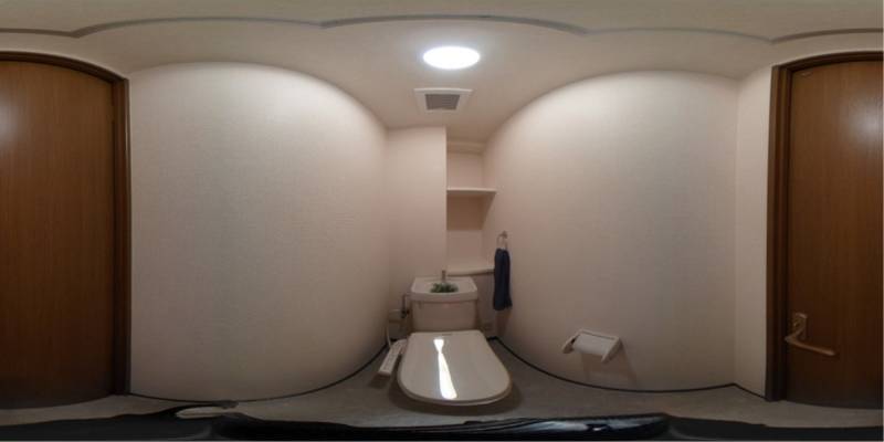 パノラマ画像トイレ