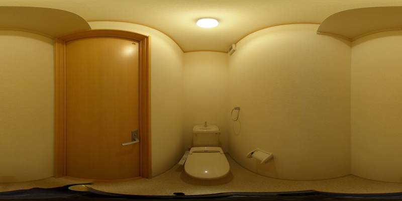 パノラマ画像トイレ