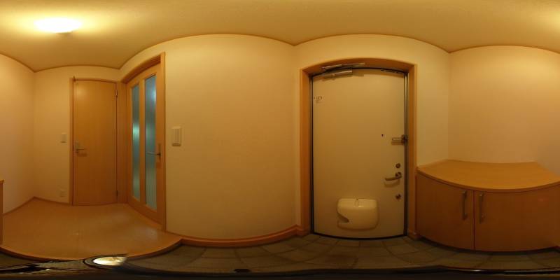 パノラマ画像玄関