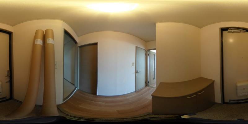 パノラマ画像玄関