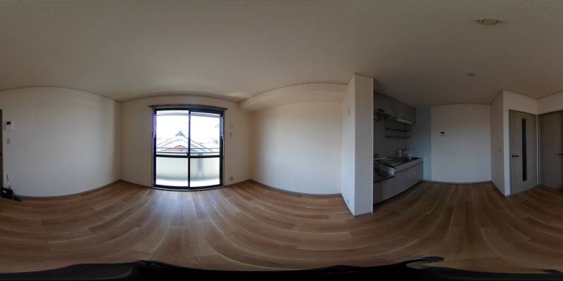 パノラマ画像リビング