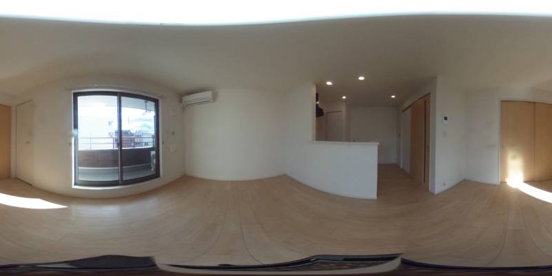 パノラマ画像リビング