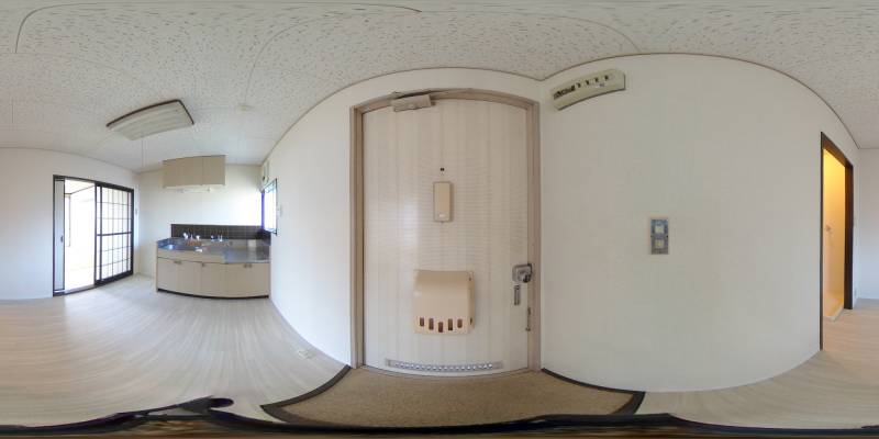 パノラマ画像玄関