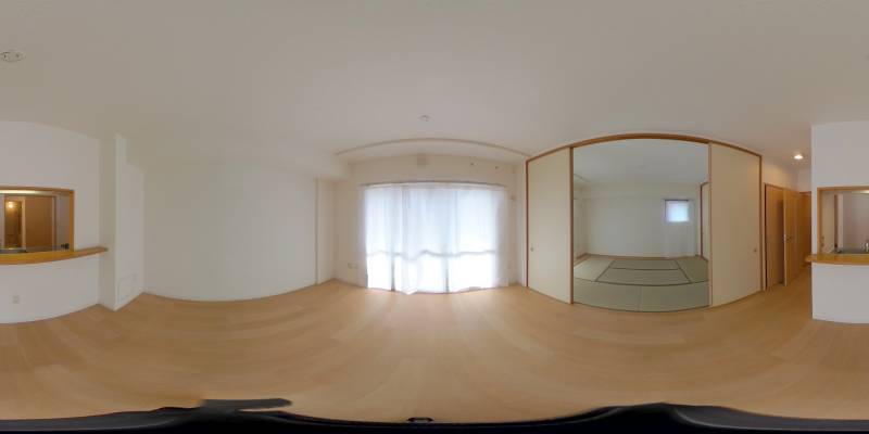 パノラマ画像リビング