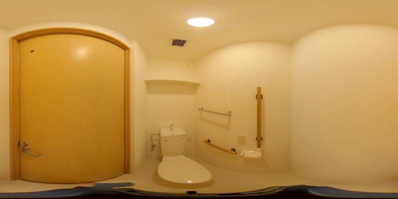 パノラマ画像トイレ