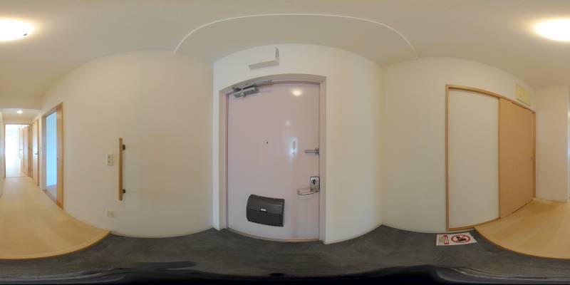 パノラマ画像玄関