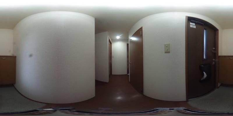 パノラマ画像玄関