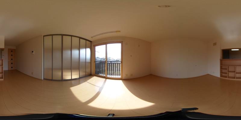 パノラマ画像リビング