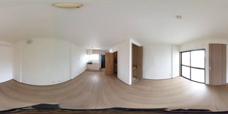 パノラマ画像リビング