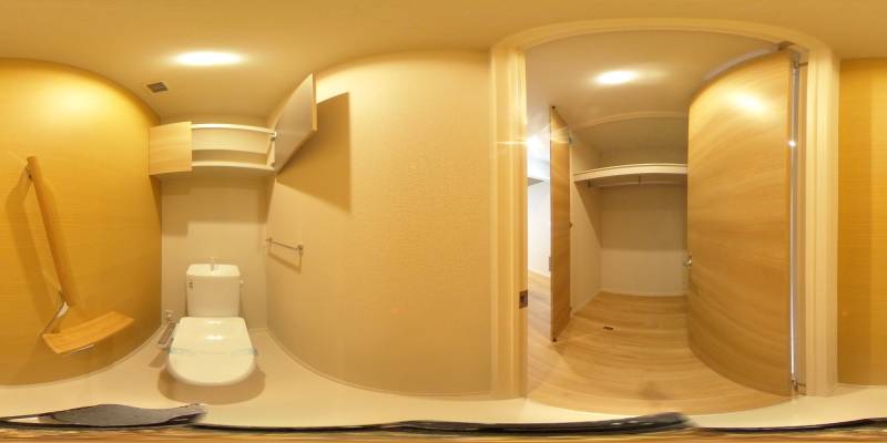 パノラマ画像トイレ