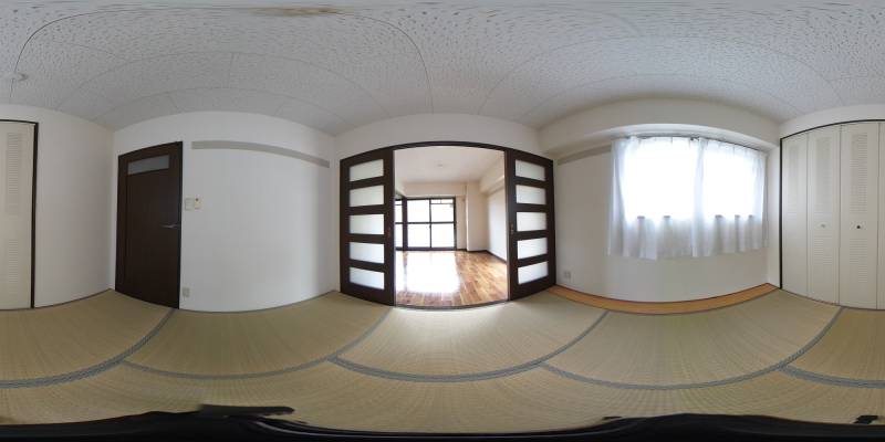 パノラマ画像玄関