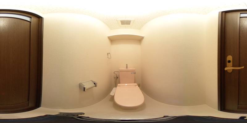 パノラマ画像トイレ