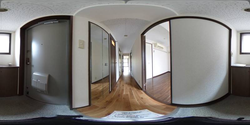 パノラマ画像玄関