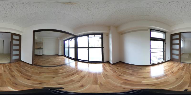 パノラマ画像洋室