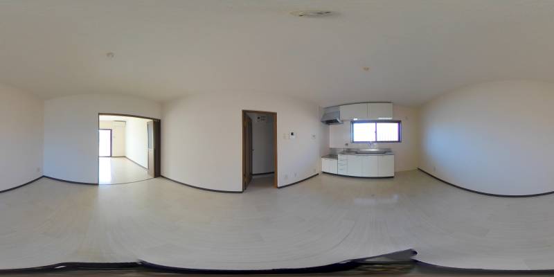 パノラマ画像リビング