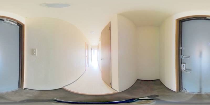 パノラマ画像玄関