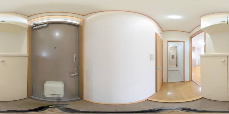 パノラマ画像玄関